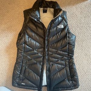 Black womens North Face Vest